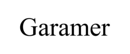 GARAMER trademark