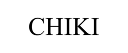 CHIKI trademark