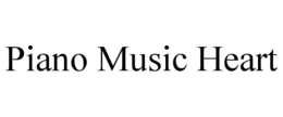 PIANO MUSIC HEART trademark