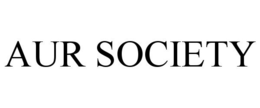 AUR SOCIETY trademark