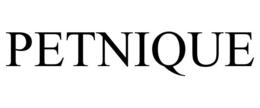 PETNIQUE trademark
