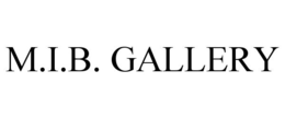 M.I.B. GALLERY trademark