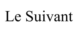LE SUIVANT trademark