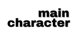 MAIN CHARACTER trademark