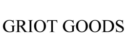 GRIOT GOODS trademark