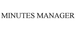 MINUTES MANAGER trademark