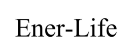 ENER-LIFE trademark
