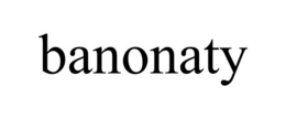 BANONATY trademark