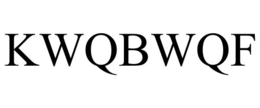 KWQBWQF trademark