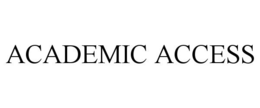 ACADEMIC ACCESS trademark