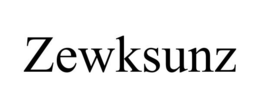 ZEWKSUNZ trademark
