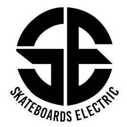 SE SKATEBOARDS ELECTRIC trademark