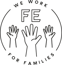 FE WE WORK FOR FAMILIES trademark