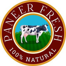 PANEER FRESH 100% NATURAL trademark