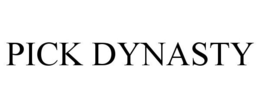 PICK DYNASTY trademark