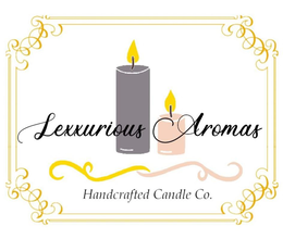 LEXXURIOUS AROMAS HANDCRAFTED CANDLE CO. trademark