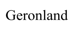GERONLAND trademark
