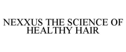NEXXUS THE SCIENCE OF HEALTHY HAIR trademark