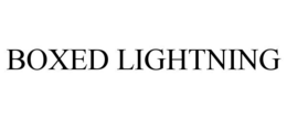 BOXED LIGHTNING trademark