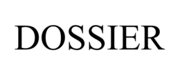 DOSSIER trademark