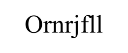 ORNRJFLL trademark