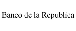 BANCO DE LA REPUBLICA trademark