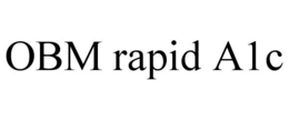 OBM RAPID A1C trademark