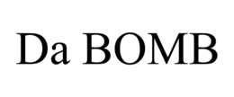 DA BOMB trademark
