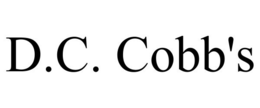 D.C. COBB'S trademark