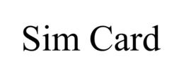 SIM CARD trademark