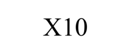 X10 trademark