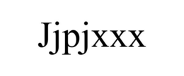 JJPJXXX trademark