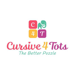 C4T CURSIVE4TOTS THE BETTER PUZZLE trademark