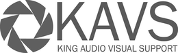 KAVS KING AUDIO VISUAL SUPPORT trademark