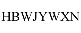 HBWJYWXN trademark