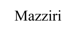 MAZZIRI trademark