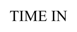 TIME IN trademark