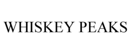 WHISKEY PEAKS trademark