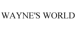 WAYNE'S WORLD trademark