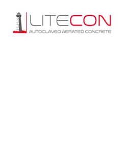 LITECON AUTOCLAVED AERATED CONCRETE trademark