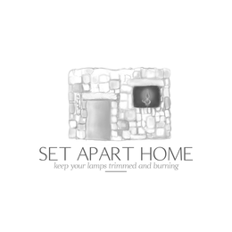 SET APART HOME KEEP YOUR LAMPS TRIMMED AND BURNING trademark
