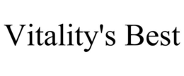 VITALITY'S BEST trademark