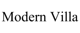 MODERN VILLA trademark