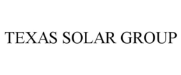 TEXAS SOLAR GROUP trademark