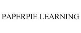 PAPERPIE LEARNING trademark