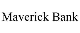 MAVERICK BANK trademark