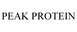 PEAK PROTEIN trademark