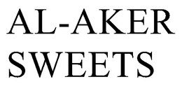 AL-AKER SWEETS trademark