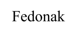 FEDONAK trademark