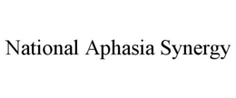 NATIONAL APHASIA SYNERGY trademark